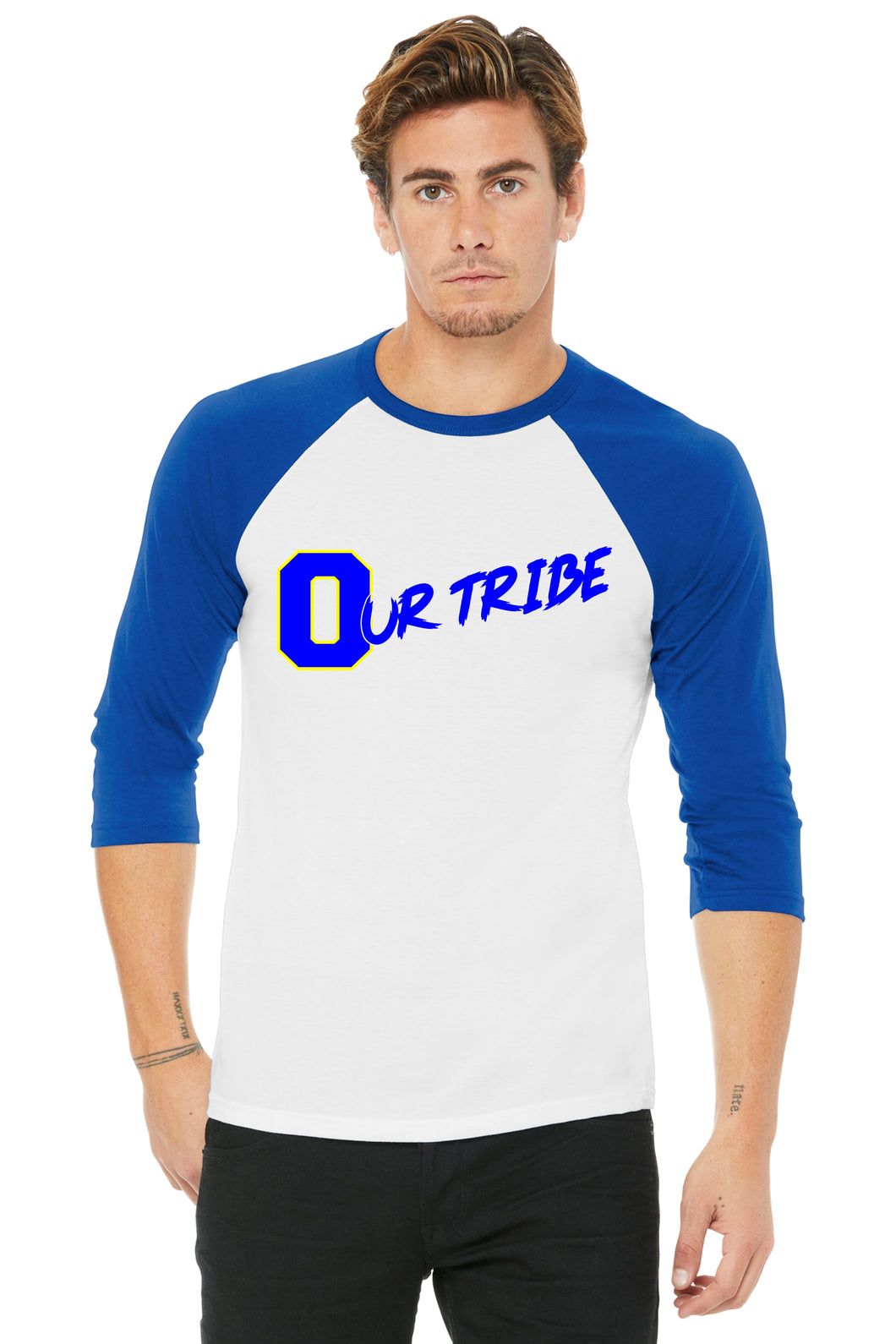 Our Tribe White and Blue Unisex