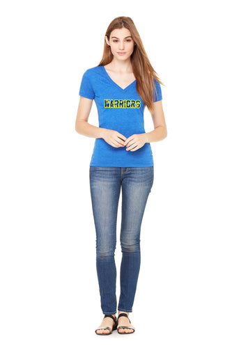 Camo V Neck Women's