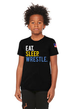 Load image into Gallery viewer, Eat Sleep Wrestle Youth