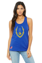 Load image into Gallery viewer, Football Racerback Tank