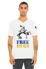 Load image into Gallery viewer, Free Hugs Wrestle Vneck Unisex