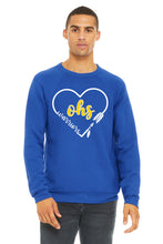Load image into Gallery viewer, OHS Heart Crew Neck Unisex