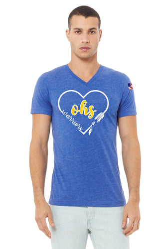 OHS Heart VNeck Unisex