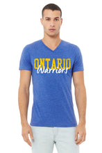 Load image into Gallery viewer, Ontario Warriors Blue Vneck Unisex