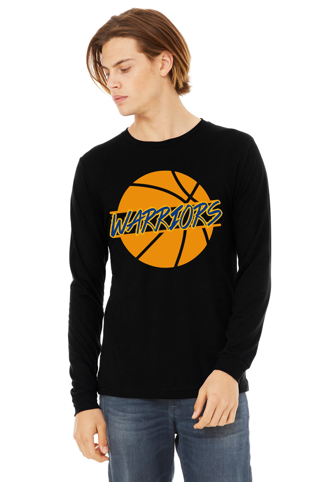 Basketball Warriors Ball Long Sleeved Unisex