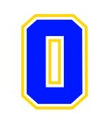 Block O Car Decal